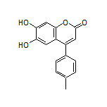 6,7-Dihydroxy-4-(p-tolyl)-2H-chromen-2-one