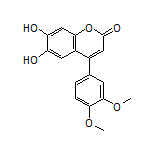 4-(3,4-Dimethoxyphenyl)-6,7-dihydroxy-2H-chromen-2-one