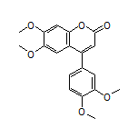 4-(3,4-Dimethoxyphenyl)-6,7-dimethoxy-2H-chromen-2-one