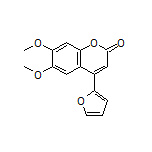 4-(Furan-2-yl)-6,7-dimethoxy-2H-chromen-2-one