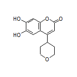 6,7-Dihydroxy-4-(tetrahydro-2H-pyran-4-yl)-2H-chromen-2-one