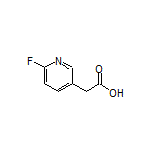 2-(6-Fluoro-3-pyridyl)acetic Acid