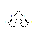 2,7-Diiodo-9,9-bis(trifluoromethyl)-9H-fluorene