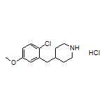 4-(2-Chloro-5-methoxybenzyl)piperidine Hydrochloride