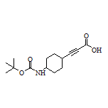 3-[4-(Boc-amino)cyclohexyl]propiolic Acid