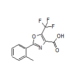 2-(o-Tolyl)-5-(trifluoromethyl)oxazole-4-carboxylic Acid