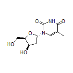 1-[(2S,4R,5R)-4-羟基-5-(羟甲基)-2-四氢呋喃基]-5-甲基嘧啶-2,4(1H,3H)-二酮