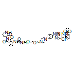 N-[2-[2-[2-[4-[4-[[5-Chloro-4-[[2-(isopropylsulfonyl)phenyl]amino]-2-pyrimidinyl]amino]phenyl]-1-piperazinyl]ethoxy]ethoxy]ethyl]-2-[[1,3-dioxo-2-(2-oxo-3-piperidyl)-4-isoindolinyl]amino]acetamide