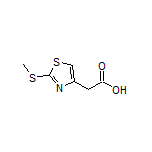 2-[2-(Methylthio)-4-thiazolyl]acetic Acid