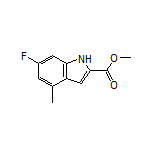 Methyl 6-Fluoro-4-methylindole-2-carboxylate