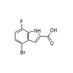 4-Bromo-7-fluoroindole-2-carboxylic Acid