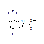 Methyl 4-Fluoro-7-(trifluoromethyl)indole-2-carboxylate