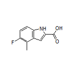 5-Fluoro-4-methylindole-2-carboxylic Acid
