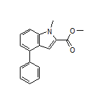 Methyl 1-Methyl-4-phenylindole-2-carboxylate