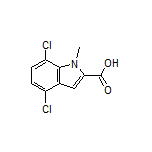 4,7-Dichloro-1-methylindole-2-carboxylic Acid