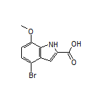 4-Bromo-7-methoxyindole-2-carboxylic Acid