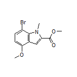 Methyl 7-Bromo-4-methoxy-1-methylindole-2-carboxylate