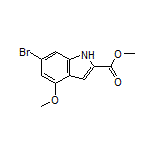 Methyl 6-Bromo-4-methoxyindole-2-carboxylate