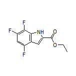 Ethyl 4,6,7-Trifluoroindole-2-carboxylate