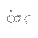 Methyl 7-Bromo-4-iodoindole-2-carboxylate