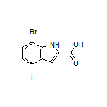 7-Bromo-4-iodoindole-2-carboxylic Acid