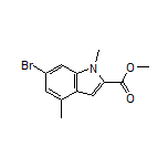 Methyl 6-Bromo-1,4-dimethylindole-2-carboxylate