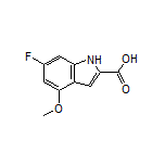 6-Fluoro-4-methoxyindole-2-carboxylic Acid