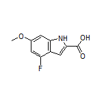 4-Fluoro-6-methoxyindole-2-carboxylic Acid