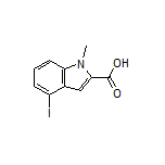 4-Iodo-1-methylindole-2-carboxylic Acid