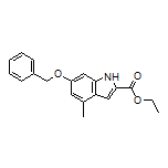 Ethyl 6-(Benzyloxy)-4-methylindole-2-carboxylate