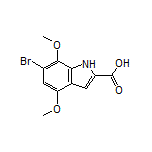 6-Bromo-4,7-dimethoxyindole-2-carboxylic Acid