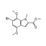 Methyl 6-Bromo-4,7-dimethoxy-1-methyl-1H-indole-2-carboxylate