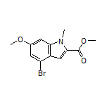 Methyl 4-Bromo-6-methoxy-1-methylindole-2-carboxylate