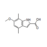 6-Methoxy-4,7-dimethylindole-2-carboxylic Acid