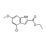 Ethyl 4-Chloro-6-methoxyindole-2-carboxylate