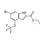 Ethyl 6-Bromo-4-(trifluoromethoxy)indole-2-carboxylate
