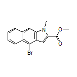 Methyl 4-Bromo-1-methyl-1H-benzo[f]indole-2-carboxylate