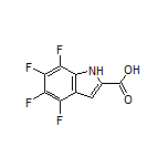 4,5,6,7-Tetrafluoroindole-2-carboxylic Acid