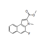 Methyl 4-Fluoro-3-methyl-3H-benzo[e]indole-2-carboxylate