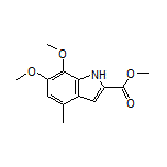 Methyl 6,7-Dimethoxy-4-methylindole-2-carboxylate
