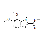 Methyl 6,7-Dimethoxy-1,4-dimethylindole-2-carboxylate