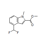 Methyl 4-(Difluoromethyl)-1-methylindole-2-carboxylate
