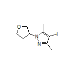 4-Iodo-3,5-dimethyl-1-(tetrahydrofuran-3-yl)pyrazole