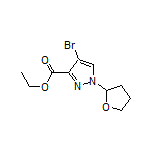 Ethyl 4-Bromo-1-(2-tetrahydrofuryl)-1H-pyrazole-3-carboxylate