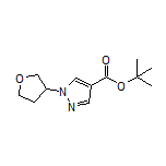tert-Butyl 1-(Tetrahydrofuran-3-yl)pyrazole-4-carboxylate