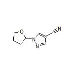 1-(2-Tetrahydrofuryl)-1H-pyrazole-4-carbonitrile