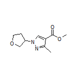 Methyl 3-Methyl-1-(tetrahydrofuran-3-yl)pyrazole-4-carboxylate