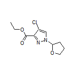 Ethyl 4-Chloro-1-(2-tetrahydrofuryl)-1H-pyrazole-3-carboxylate