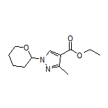 Ethyl 3-Methyl-1-(tetrahydro-2H-pyran-2-yl)pyrazole-4-carboxylate