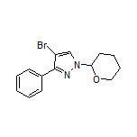 4-Bromo-3-phenyl-1-(tetrahydro-2H-pyran-2-yl)pyrazole